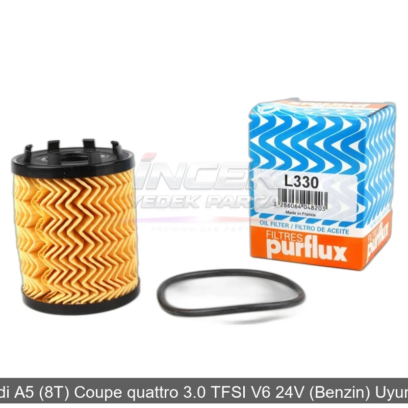 Audi A5 8T 3.0 TFSI Yağ Filtresi 06E115466B