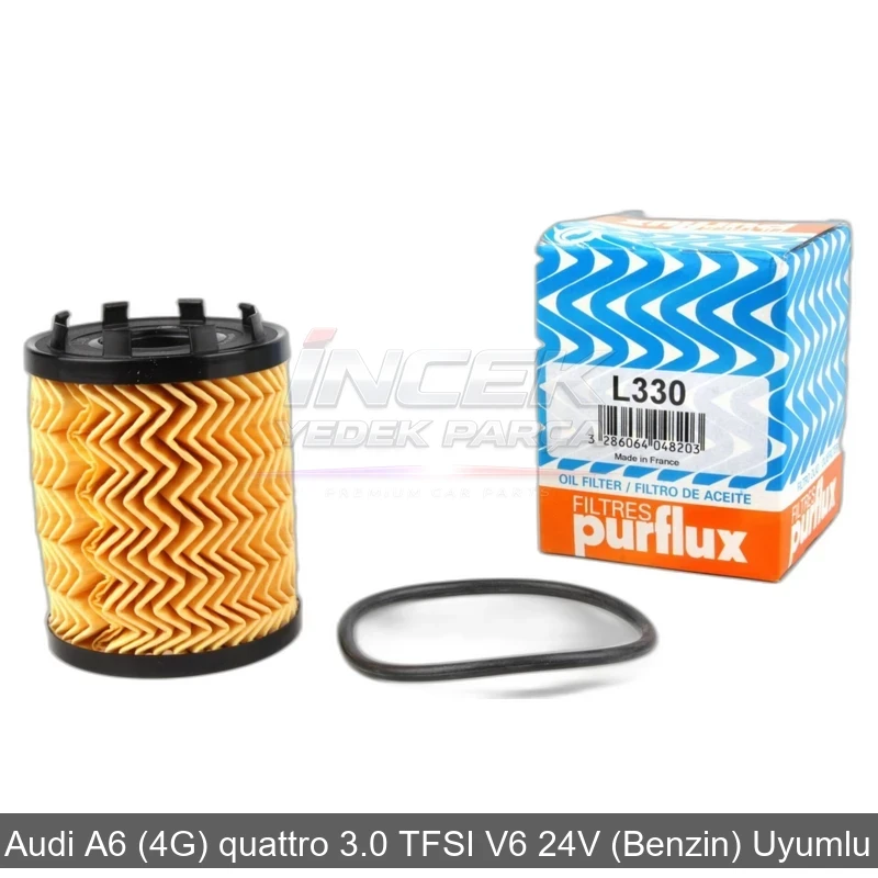 Audi A6 4G 3.0 TFSI Yağ Filtresi 06E115466B