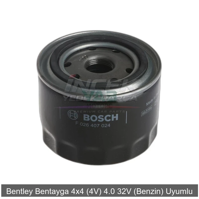 Bentley Bentayga 4V 4.0 32V Yağ Filtresi 9A719840500