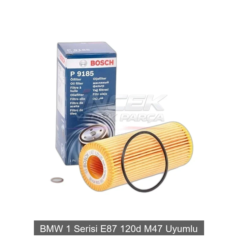 BMW 1 Serisi E87 120d M47 Yağ Filtresi 11427787697