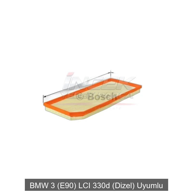 BMW 3 E90 LCI 330d N47 Hava Filtresi 13717797465