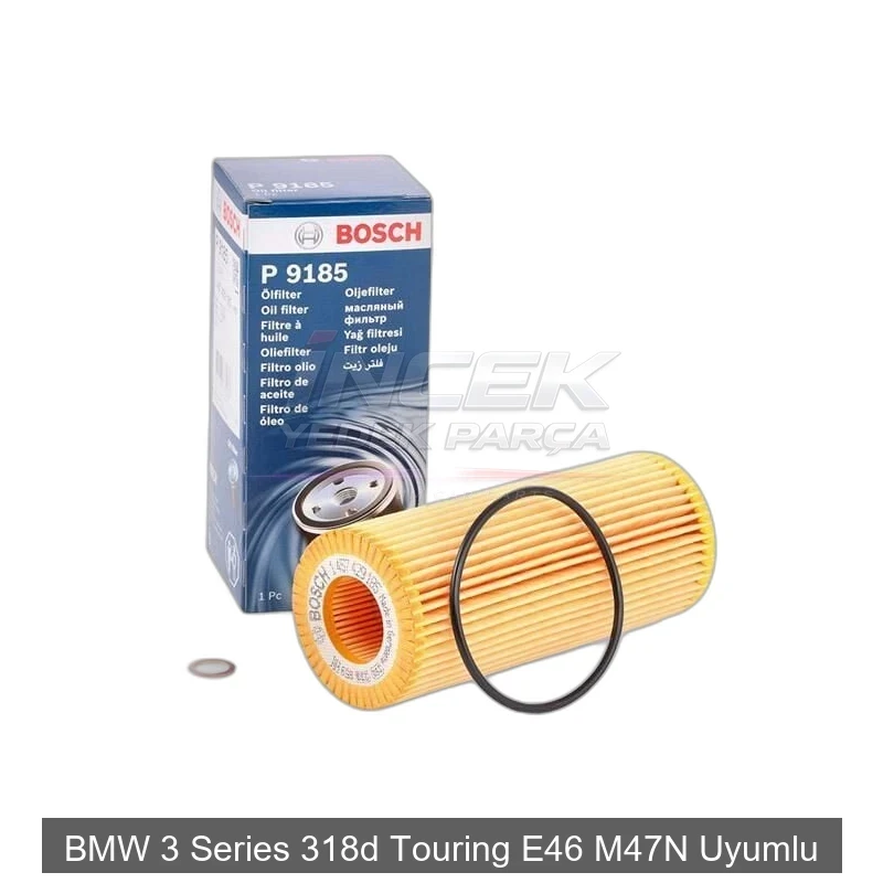 BMW 3 Series 318d Touring E46 M47N Yağ Filtresi 11427787697