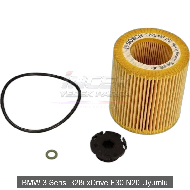 BMW 3 Serisi 328i xDrive F30 N20 Yağ Filtresi 11427953125