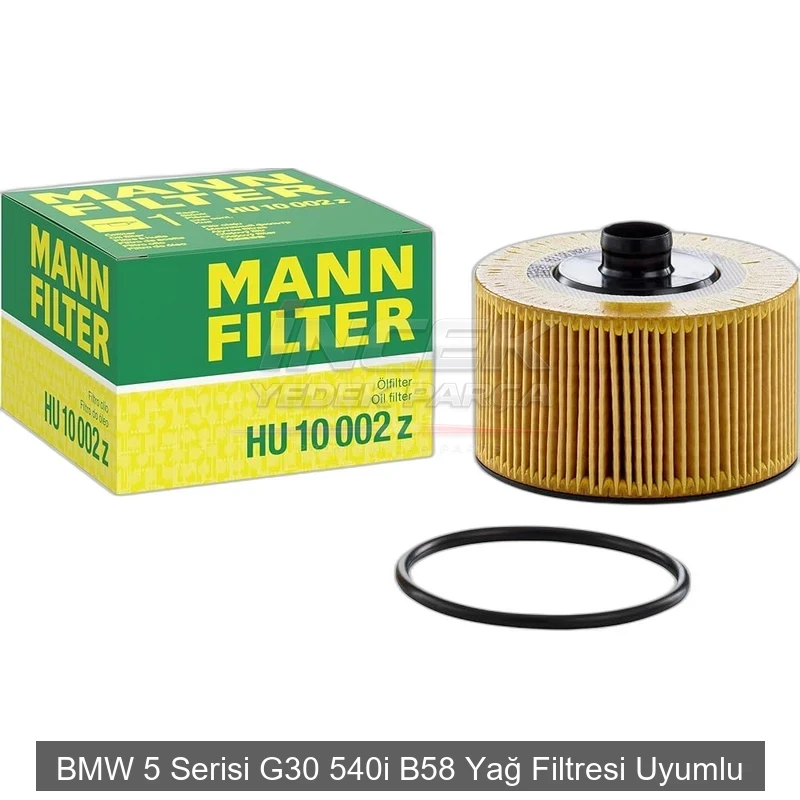 BMW 5 Serisi G30 540i B58 Yağ Filtresi 11425B4C845