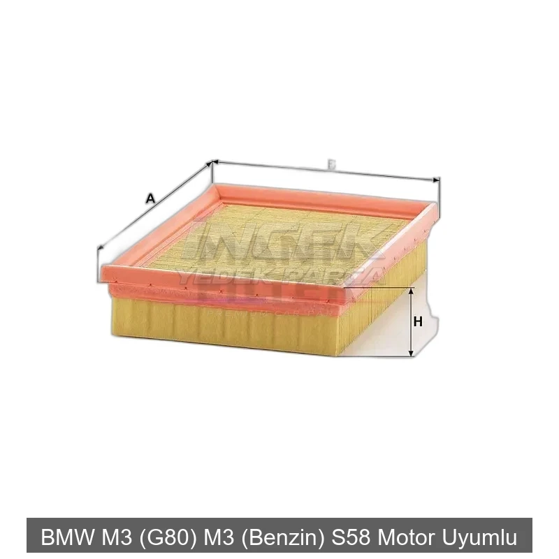 BMW M3 G80 S58 Hava Filtresi 13718095805