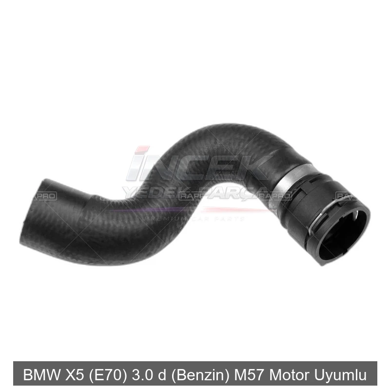 BMW X5 E70 3.0 d M57 Radyatör Hortumu 64399