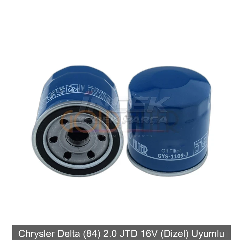 Chrysler Delta 84 2.0 JTD Yağ Filtresi 0071751114