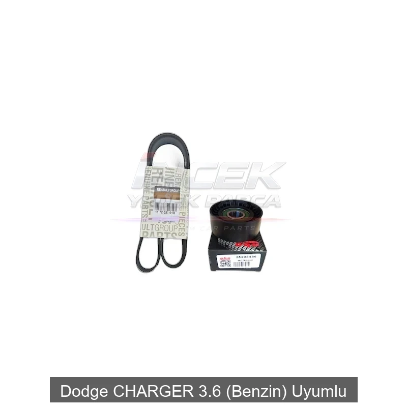 Dodge CHARGER 3.6 V-kayışı Geri Rulmanı 7511474