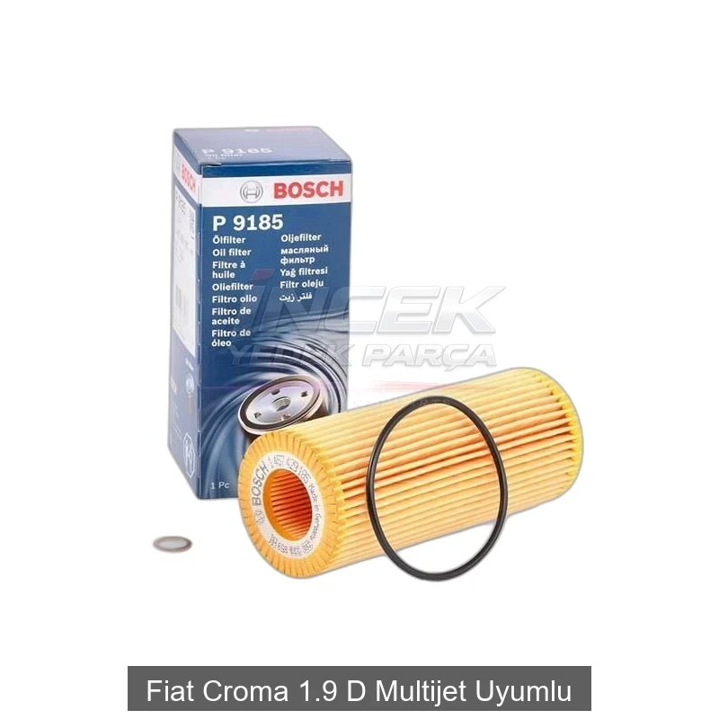 Fiat Croma 1.9 D Multijet Yağ Filtresi 55198675