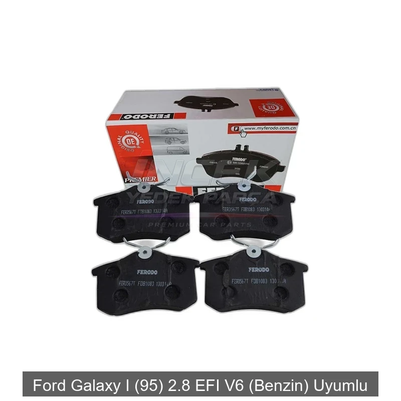 Ford Galaxy I 95 2.8 EFI Arka Fren Balata Seti 1E0698451