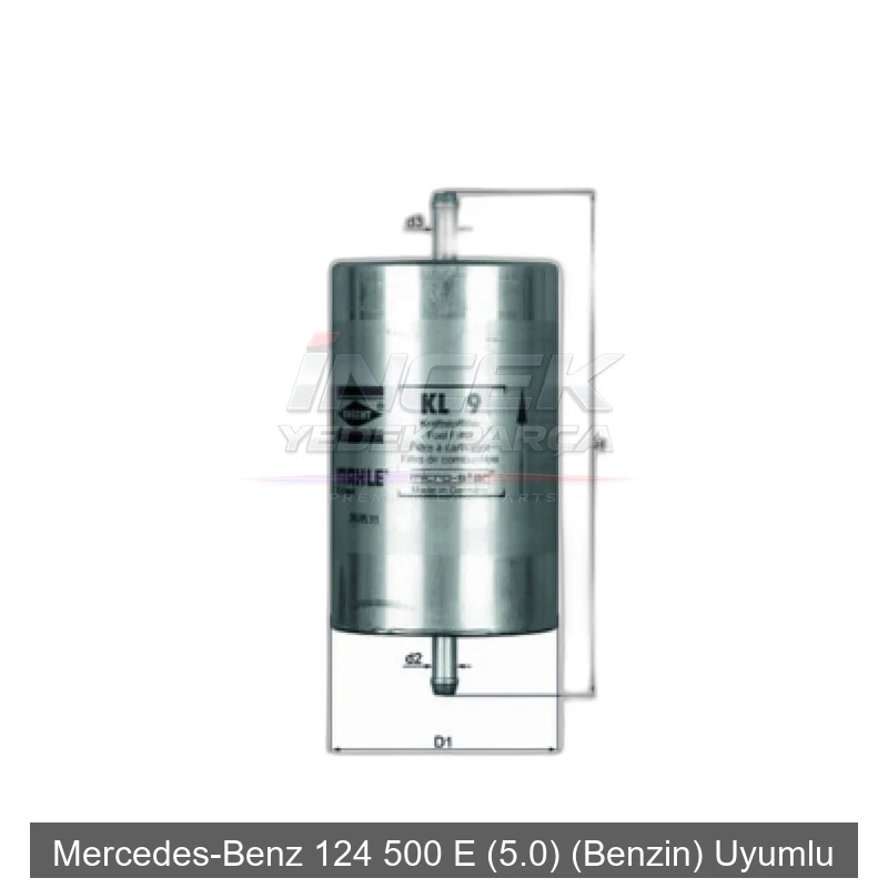 Mercedes 124 500 E 5.0 Yakıt Filtresi 1268231