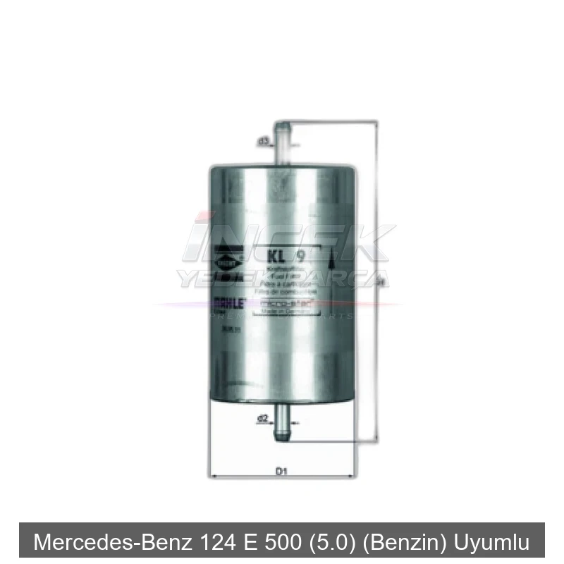 Mercedes 124 E 500 5.0 Yakıt Filtresi 1268231