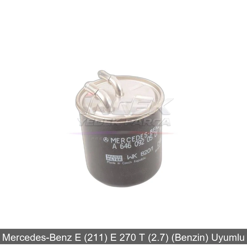 Mercedes E W211 270 T 2.7 Mercedes E W211 270 2.7 Yakıt Filtresi 6460920001 6460920001