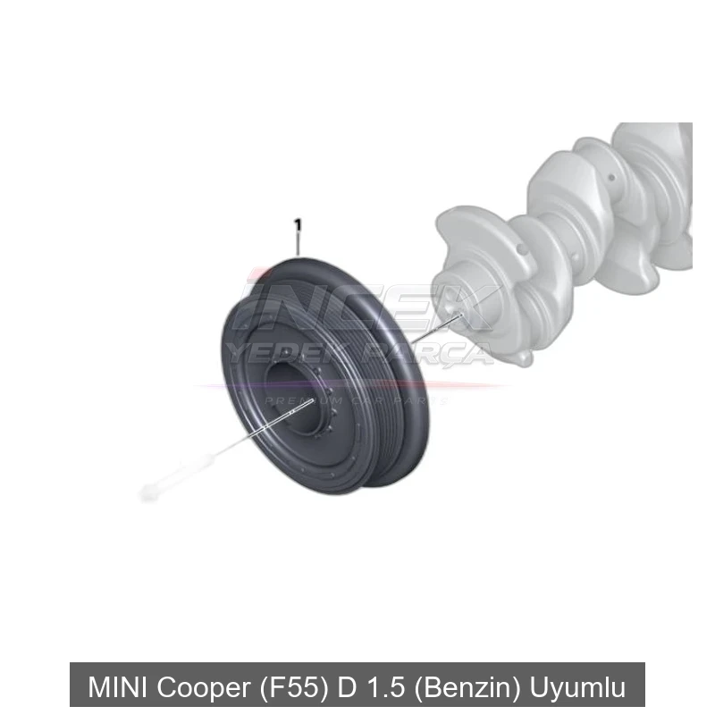 MINI Cooper F55 D 1.5 B37 Krank Kasnağı 49444033