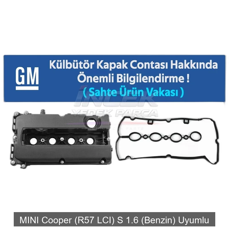 MINI Cooper R57 LCI S 1.6 Külbütör Kapak Contası 11127582400