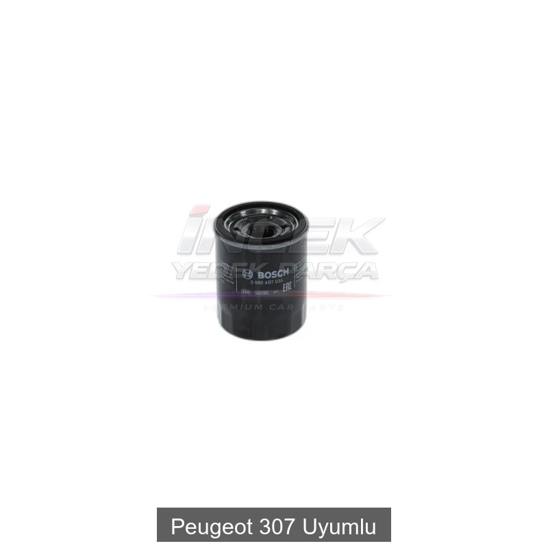 Peugeot 307 Yağ Filtresi 1109AE