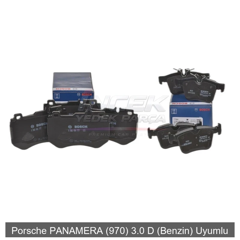 Porsche PANAMERA 970 3.0 D Arka Fren Balata Seti 97035294905