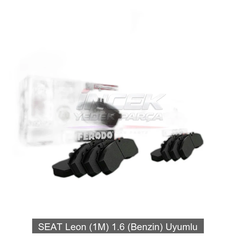 SEAT Leon 1M 1.6 Arka Fren Balata Seti 4D0698451C