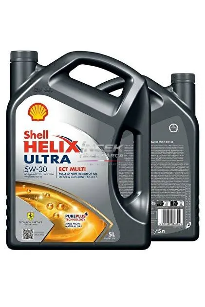 SHELL 5W-30 ECT Multi Motor Yağı - 5 Litre