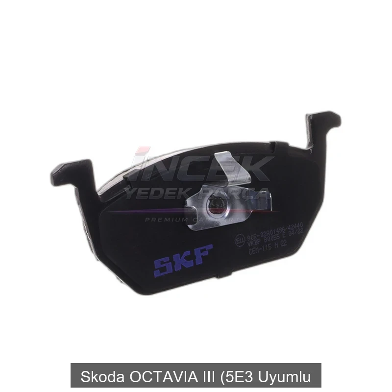 Skoda OCTAVIA III 5E3 Ön Fren Balatası 5Q0698151C