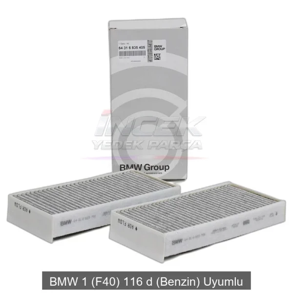 BMW 1 F40 116 d Polen Filtresi 64116835405