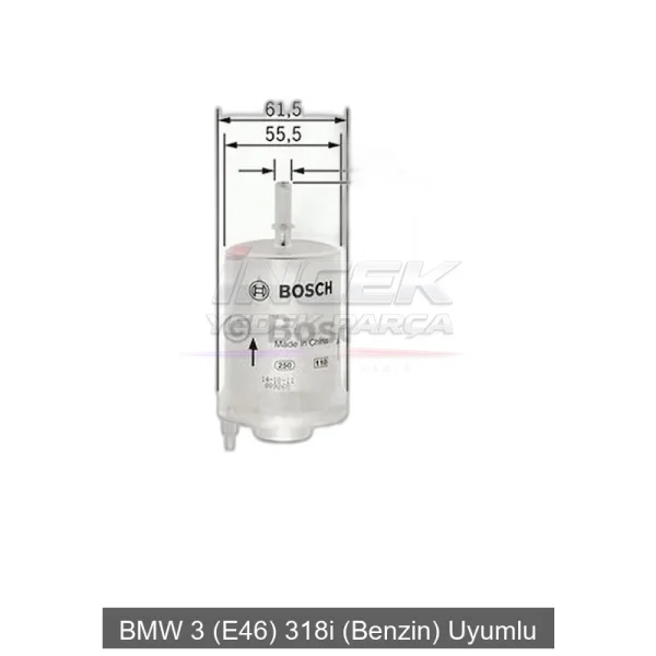 BMW 3 E46 318i Yakıt Filtresi 13321740549