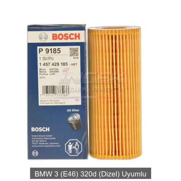 BMW 3 E46 320d Yağ Filtresi 11427787697