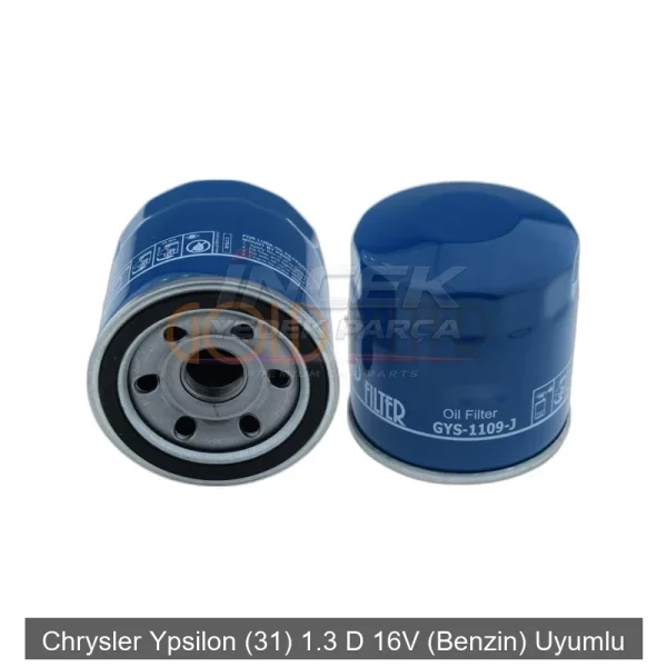 Chrysler Ypsilon 31 1.3 D Yağ Filtresi 0071751114