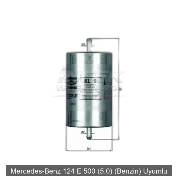 Mercedes 124 E 500 5.0 Yakıt Filtresi 1268231