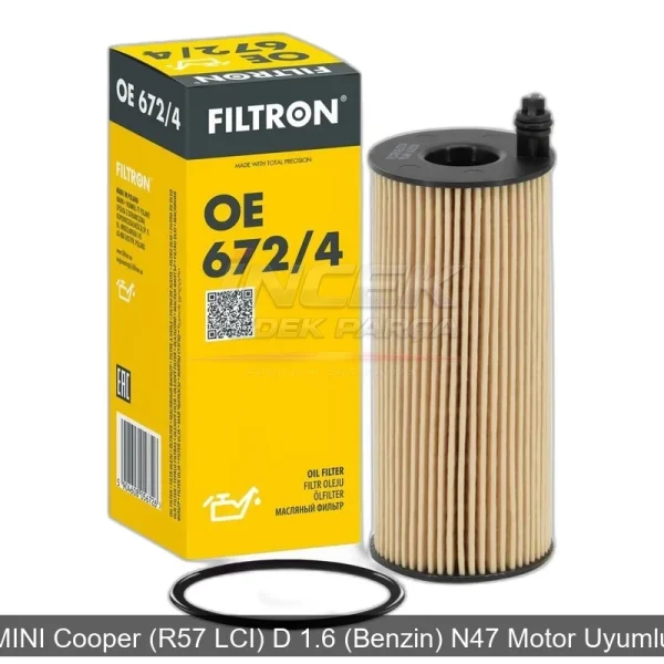 MINI Cooper R57 Dizel N47 Yağ Filtresi 11428507683