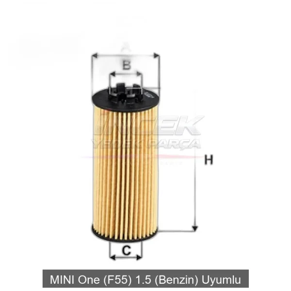 MINI One F55 1.5 Yağ Filtresi 11428593186