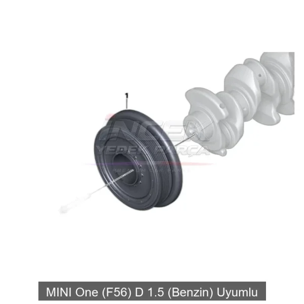 MINI One F56 D 1.5 B37 Krank Kasnağı 11238584913