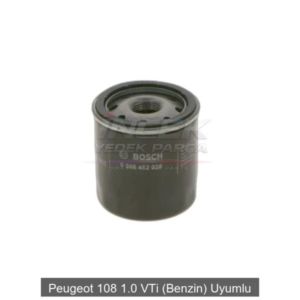 Peugeot 108 1.0 VTi Yağ Filtresi 93156670