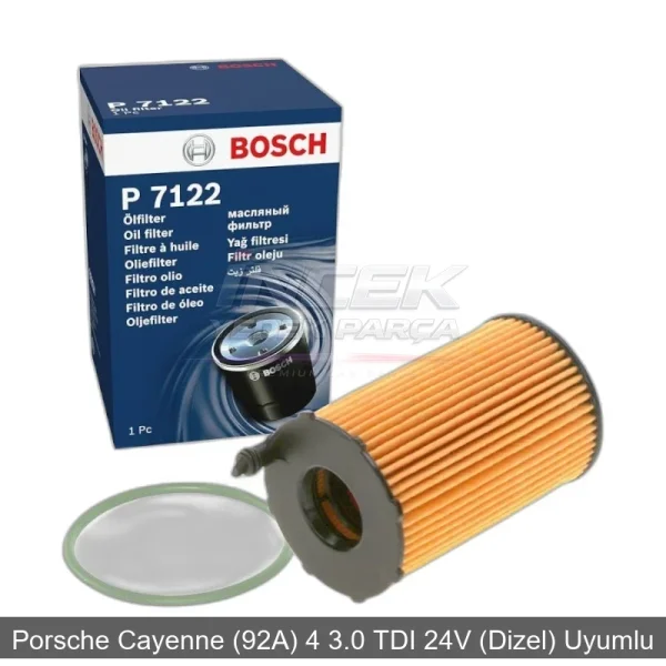 Porsche Cayenne 92A 4 3.0 TDI Yağ Filtresi 95810722220