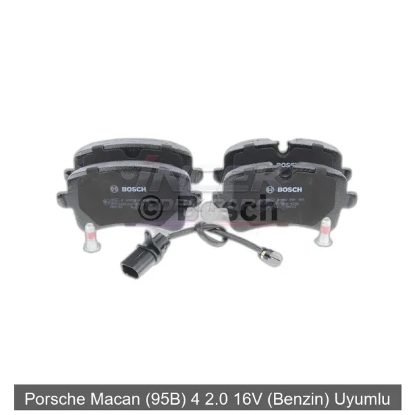 Porsche Macan 95B 4 2.0 Arka Fren Balata Seti 4G0698451