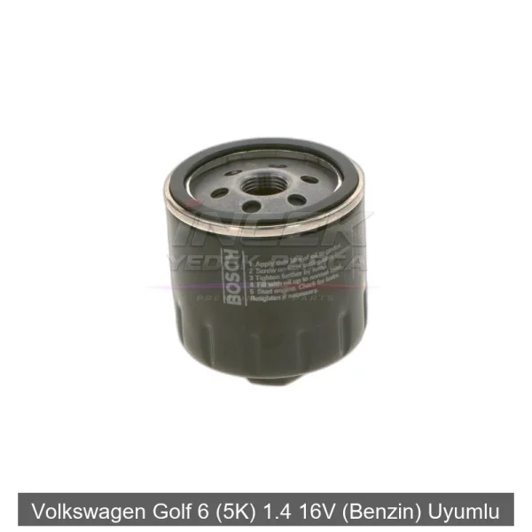 Volkswagen Golf 6 5K 1.4 Yağ Filtresi 030115561AB
