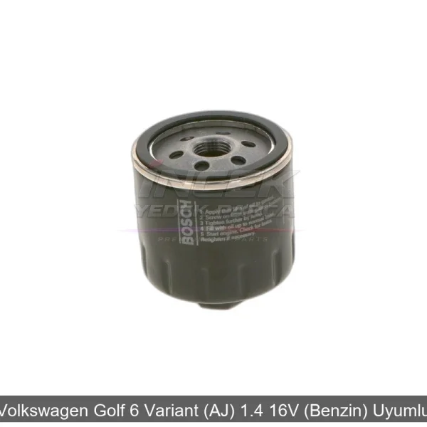 Volkswagen Golf 6 AJ 1.4 Yağ Filtresi 030115561K