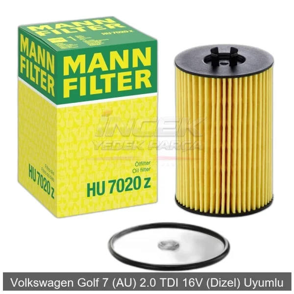 Volkswagen Golf 7 AU 2.0 TDI Yağ Filtresi 65.05504-6002