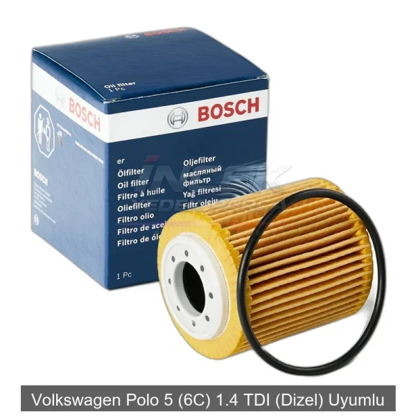 Volkswagen Polo 5 6C 1.4 TDI Yağ Filtresi 03L115561A