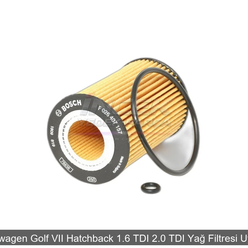 Volkswagen Golf VII Hatchback 1.6 TDI 2.0 TDI Yağ Filtresi 65055046002